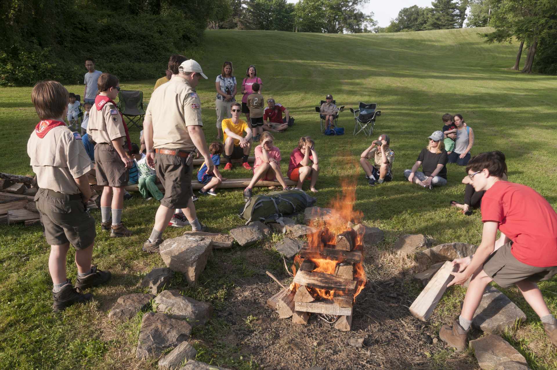 Пенсилвания скаутска общност Campout