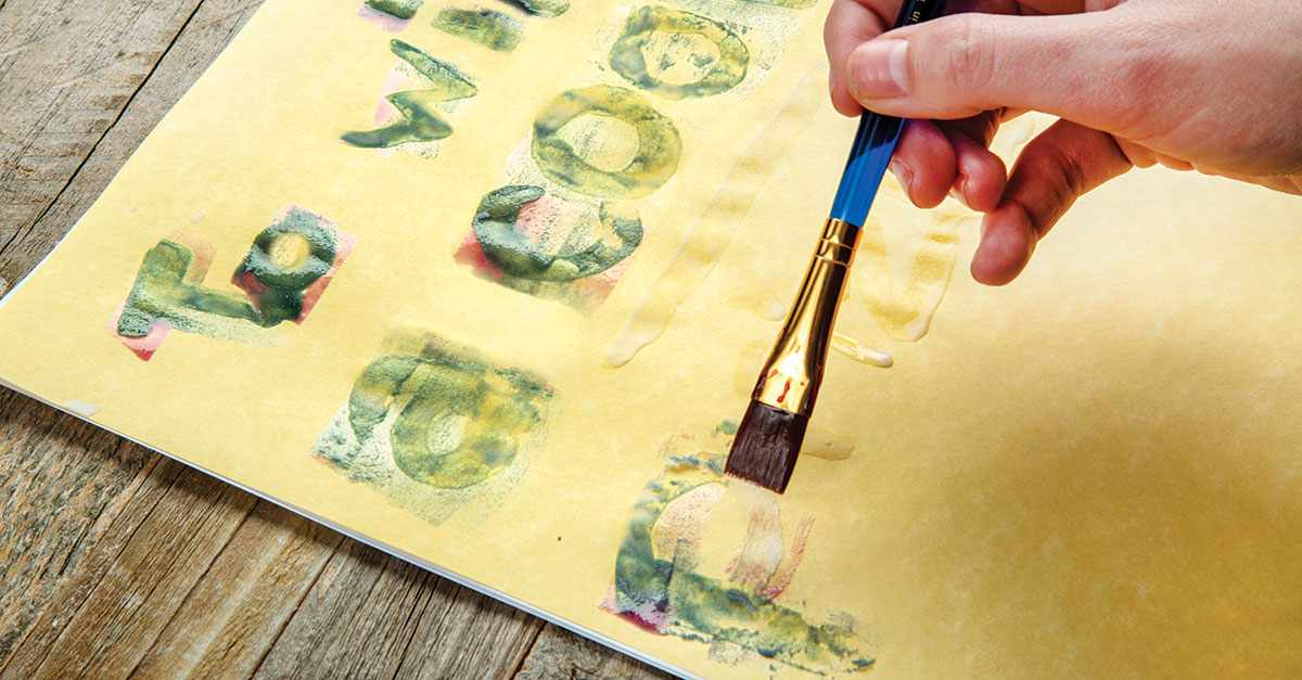 Como fazer tinta invisível